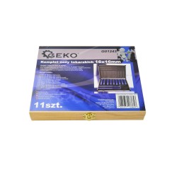 Komplet noży tokarskich 11szt. 16x16mm (6)