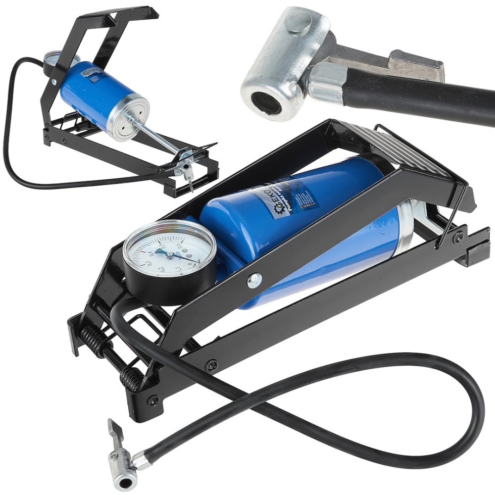 Pompka nożna jednotłokowa duża 80x130mm(10)