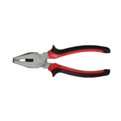 Kombinerki niklowane 180mm(r.czerwono-czarne) (6/60)