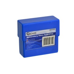 Numeratory litery 5mm/27el. (10/20)