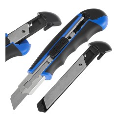 Nożyk do tapet 100x18x0.5mm + 6 ostrzy  typ nr.3 (12/240)