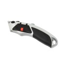 Nóż do tapet metalowy wzmacniany + 5 ostrzy  typ nr. 5 (12/144)