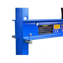 Prasa hydrauliczna 20T z manometrem i dwustopniową pompą (1)