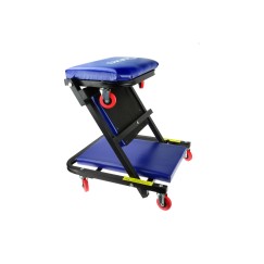 Leżanka warsztatowa - taboret  2w1 (1)