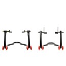 Stojaki motocyklowe tył + przód COMBO (1)