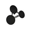 Uchwyt-Przyssawka do szyb 3x115mm Aluminium (16)