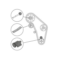 Przyrząd do blokowania kół rozrządu 3el.(diesel)(40)