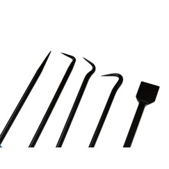 Zestaw grotów-haków  i skrobaków 9el. (20)