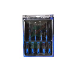 Zestaw grotów-haków  i skrobaków 9el. (20)