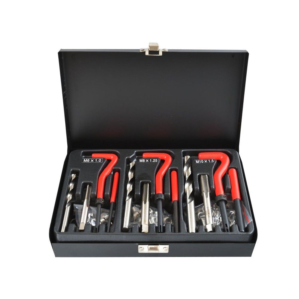 Zestaw do naprawy zerwanych gwintów M6-M10 88el(10)