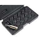 Zestaw do naprawy gwintów i świec zapłonowych 16el.  M14X1.25 (20)
