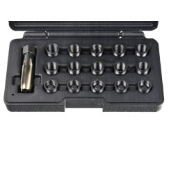 Zestaw do naprawy gwintów i świec zapłonowych 16el.  M14X1.25 (20)