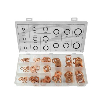 Zestaw podkładek miedzianych 150szt.(20)