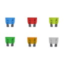 Zestaw bezpieczników samochodowych 120szt.(20)