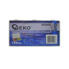 Zestaw bezpieczników samochodowych 120szt.(20)