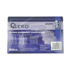 Zestaw podkładek miedzianych 300szt(10/20)