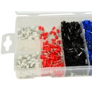 Zestaw końcówek i konektorów kablowych 685szt(20)