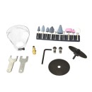 Szlifierka pneumatyczna trzpieniowa 75mm z akcesoriami(10)