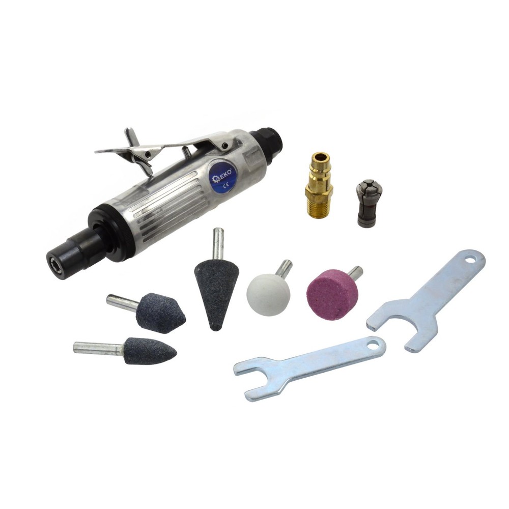 Mini wiertarka/szlifierka pneumatyczna 1/4"  wraz z akcesoriami (25)