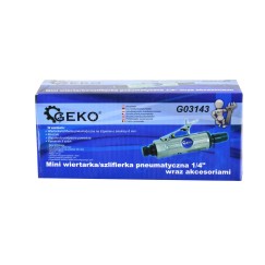 Mini wiertarka/szlifierka pneumatyczna 1/4"  wraz z akcesoriami (25)