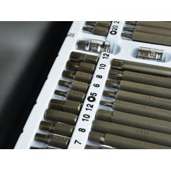 Kpl.kluczy torx CRV 40el. metal box (10)