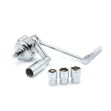 Klucz przekł. do sam. osobowych 1/2" + nas. 17,19,21 (5)