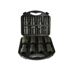 Kpl. nasadek udarowych 1" do klucza przekł. 8el/19-41mm (5)