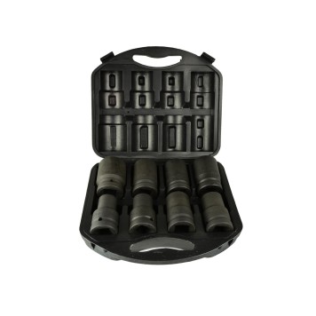 Kpl. nasadek udarowych 1" do klucza przekł. 8el/19-41mm (5)