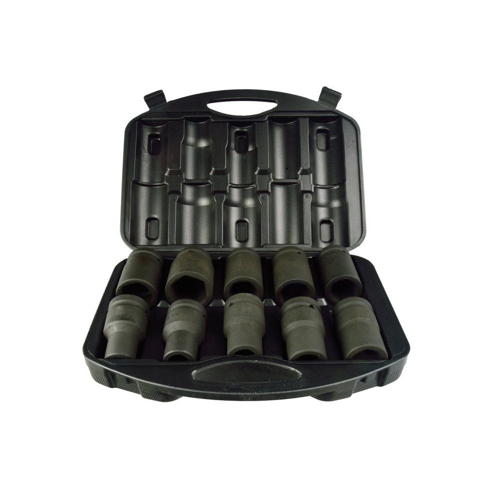 Kpl. nasadek udarowych 1" do klucza przekł. 10el/17-41mm/(3)