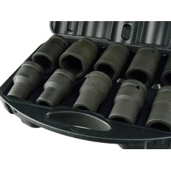 Kpl. nasadek udarowych 1" do klucza przekł. 10el/17-41mm/(3)