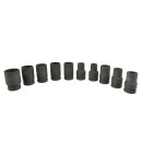 Kpl. nasadek udarowych 1" do klucza przekł. 10el/17-41mm/(3)