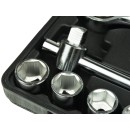 Zestaw kluczy nasad.21el.3/4" 6-kąt.19-50mm/czarna walizka/(2)