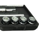 Zestaw kluczy nasad.21el.3/4" 12-kąt.19-50mm/czarna walizka/(2)
