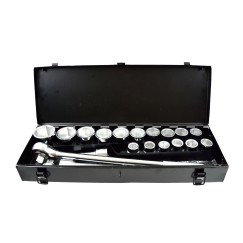 Zestaw kluczy nasad.21el.3/4" 6-kąt.19-50mm,metal box(2)