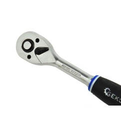 Grzechotka 1/4"PROFI izol.rączka GEKO(10/50)