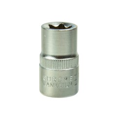 9el.kpl.nasadek torx E4-16,1/4&1/2"na listwie GEKO(20)