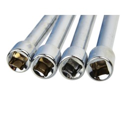 4el.zestaw przedłużek 1/4"GEKO  (15/60)