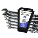 Kpl.kluczy łamanych z grzechotką 8-19mm 6szt(20)