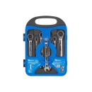 Kpl. kluczy z grzechotką 7el 8-19mm (12)