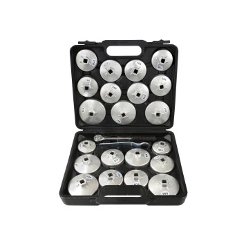 Klucze nasadowe do filtrów 23el. z grzechotką  (5)