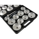 Klucze nasadowe do filtrów 23el. z grzechotką  (5)