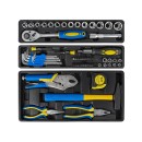 Skrzynka narzędziowa z wyposażeniem 64el.metal box(2)