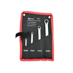 Klucze polerowane Oczkowe-Torx 4el.E6-E24(40)