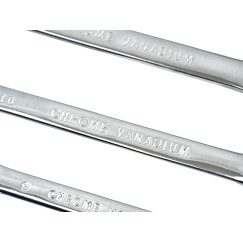 Klucze polerowane Oczkowe-Torx 4el.E6-E24(40)