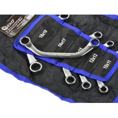 Kpl. kluczy oczkowych typu C do alternatorów 5el. 10-19mm (20)