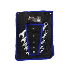 Kpl. kluczy płasko-oczkowych typu S do alternatorów 10-19mm (50)