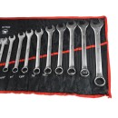 Kpl. kluczy płasko-oczkowych calowych 16el. 1/4"-1,1/4"(6)