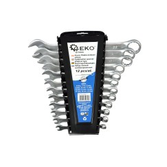 Klucze pł.-oczk.satyno.6-22mm 12el.CRV/CLIP (20)