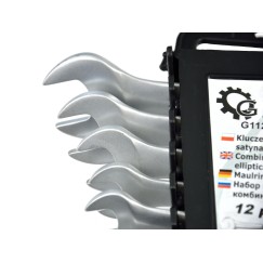 Klucze pł.-oczk.satyno.6-22mm 12el.CRV/CLIP (20)