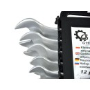 Klucze pł.-oczk.satyno.6-22mm 12el.CRV/CLIP (20)